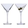 Bar Excellence Martini Glass, Set Of 2 -JINY Shop bar exc martini