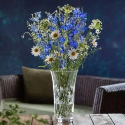 Bloom Flared Vase Bees & Rudbeckia 9 Bloom Flared Vase Bees & Rudbeckia -JINY Shop bloom bees square