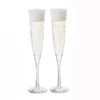 Bar Excellence Champagne Celebration Flute, Set Of 2 -JINY Shop celebration flutes