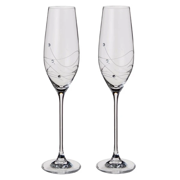Glitz Champagne Flute, Set Of 2 4 Glitz Champagne Flute, Set Of 2 - Image 2