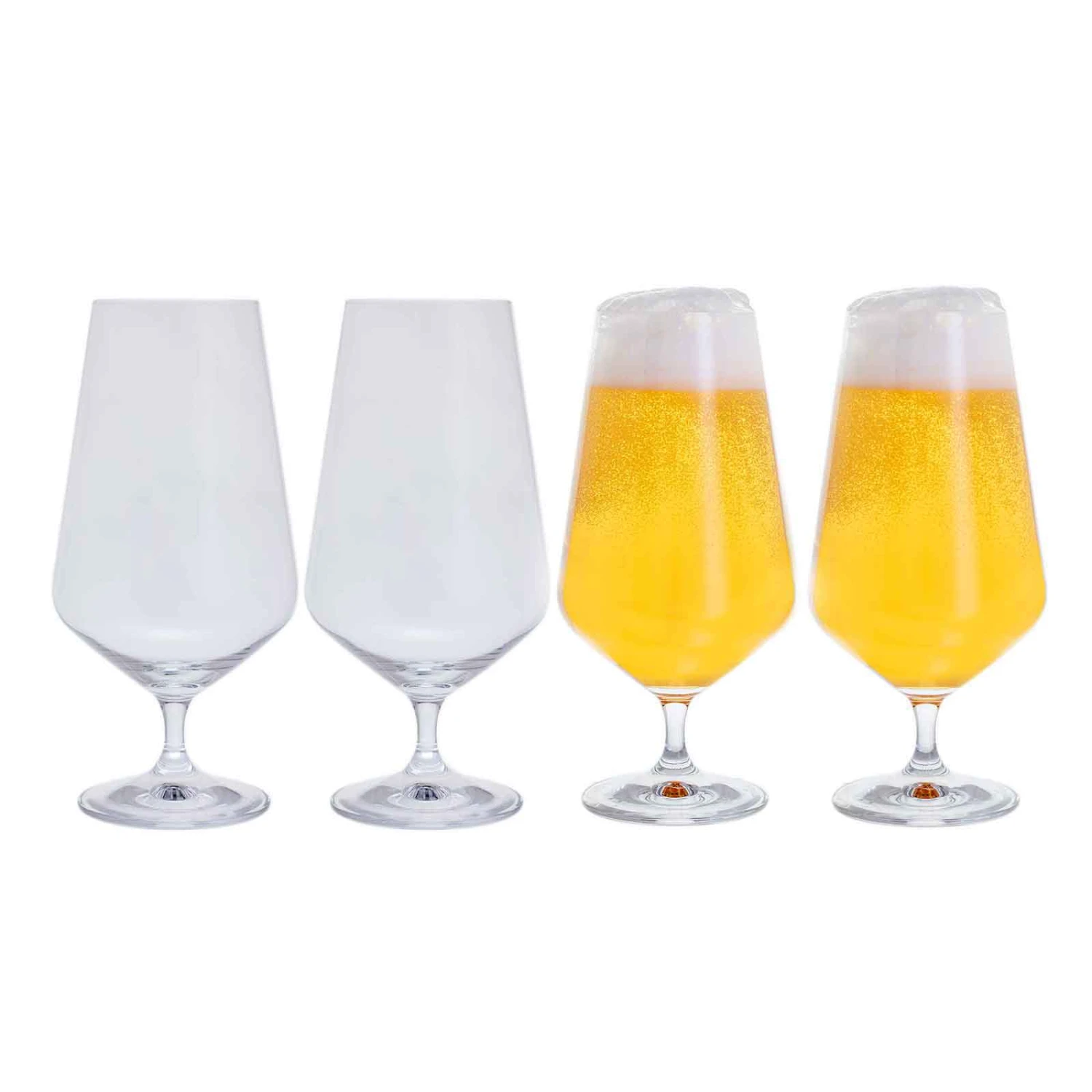 Cheers! Beer Glass, Set Of 4 3 Cheers! Beer Glass, Set Of 4