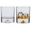 Dimple Double Old Fashioned Whisky Glass, Set Of 2 -JINY Shop dimple dof