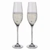 Glitz Champagne Flute, Set Of 2 -JINY Shop flute liquid pair