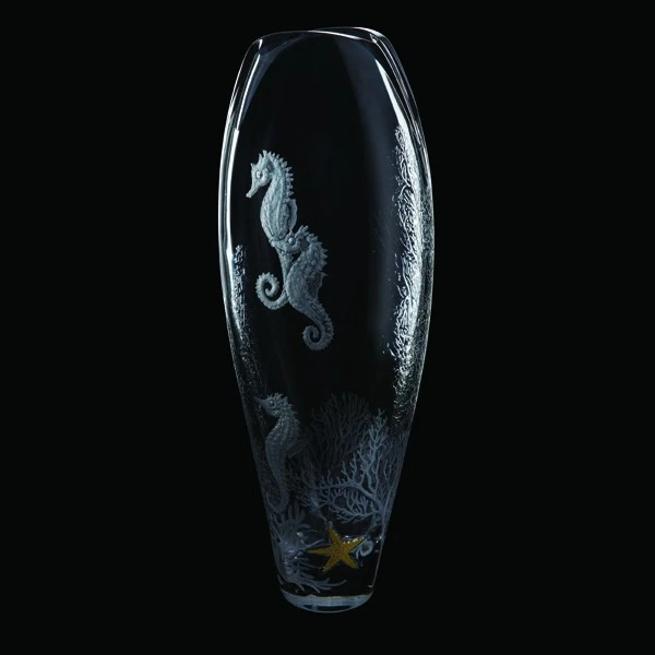 Seahorses - Tall Vase Ed: 25 3 Seahorses - Tall Vase Ed: 25