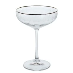 Gatsby Cocktail Saucer, Set Of 2 -JINY Shop gat3562 3 p empty