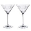 Limelight - Mitre Martini Glass, Set Of 2 -JINY Shop llm3474 2 p limelight cutout mitre martini empty co