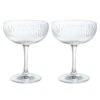 Limelight - Mitre Champagne Saucer, Set Of 2 -JINY Shop llm3474 3 p limelight cutout mitre coupe empty co