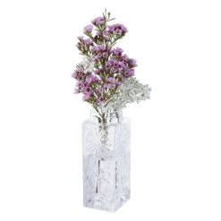 Small Clear Marguerite Vase -JINY Shop marguerite clear small bouquet co lr
