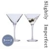Bar Excellence Martini Glass, Set Of 2 - Slightly Imperfect -JINY Shop martini dof 1