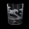 Hand Engraved Majestic Wildlife Leopard Tumbler -JINY Shop rb45 5 majestic wildlife leopard co lr