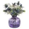Cushion Small Vase Amethyst -JINY Shop small amethyst flowers 2