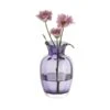 Little Treasures - Amethyst Optic Vase -JINY Shop va3418 ame o little treasures amethyst little vase wthflwrs co