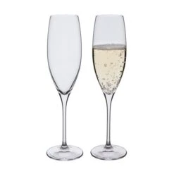 Wine Master Flute Champagne Glass, Set Of 2