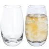 Whisky Mixer Glass, Set Of 2 -JINY Shop wy3350 4 p whisky mixer pair co 2 sml